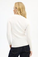 Adv Slim Fit Ekru Kadın Triko