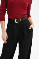 Adv Slim Fit Kırmızı Kadın Triko