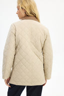 Adv Regular Fit Bej Kadın Mont