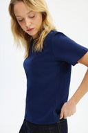 Adv Regular Fit Lacivert Kadın T-shırt