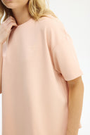 Adv Oversize Pudra Kadın T-shırt