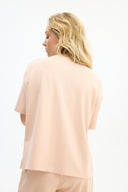 Adv Oversize Pudra Kadın T-shırt