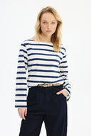 Adv Oversize Kırık Beyaz Kadın T-shırt