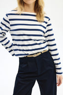 Adv Oversize Kırık Beyaz Kadın T-shırt