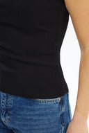 Adv Slim Fit Siyah Kadın T-shırt