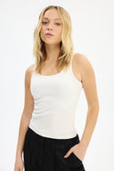 Adv Slim Fit Beyaz Kadın T-shırt