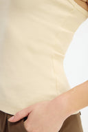 Adv Slim Fit Vizon Kadın T-shırt