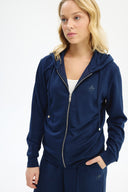 Adv Oversize Lacivert Kadın Eşofman Üst