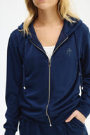 Adv Oversize Lacivert Kadın Eşofman Üst