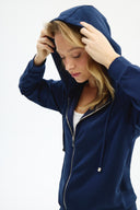 Adv Oversize Lacivert Kadın Eşofman Üst