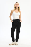 Adv Slim Fit Siyah Eşofman Alt