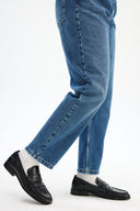 Adv Mom Fıt Mavi Kadın Denim Pantolon