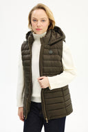 Adv Slim Fit Olıve Yeşili Kadın Yelek