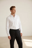 Adv Relaxed Fit Beyaz Gömlek