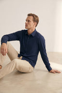 Adv Slim Fit Lacivert Gömlek