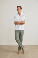 Adv Comfort Fit Grimsi Yeşil Pantolon