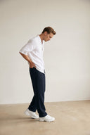 Adv Relaxed Fit Lacivert Pantolon