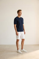 Adv Regular Fit Lacivert Triko