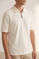 Adv Relaxed Fit Kırık Beyaz T-shırt