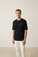 Adv Relaxed Fit Siyah T-shırt