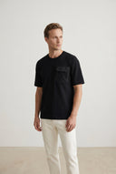 Adv Relaxed Fit Siyah T-shırt