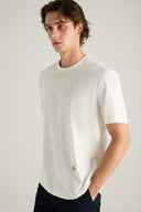 Adv Relaxed Fit Kırık Beyaz T-shırt