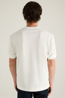 Adv Relaxed Fit Kırık Beyaz T-shırt