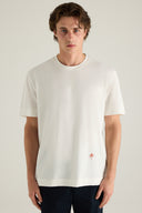 Adv Relaxed Fit Kırık Beyaz T-shırt