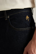 Adv Relaxed Fit Koyu Lacivert Denim Pantolon