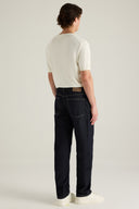 Adv Relaxed Fit Koyu Lacivert Denim Pantolon