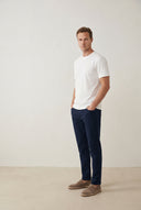 Adv Relaxed Fit Lacivert Denim Pantolon