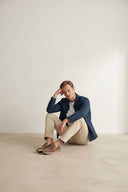 Adv Relaxed Fit Bej Denim Pantolon
