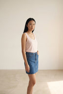 Adv Slim Fit Pembe Kadın T-shırt