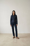 Adv Straight Fit Lacivert Kadın Denim Pantolon