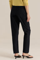 Adv Low Taper Fit Lacivert Kadın Denim Pantolon